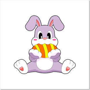 Rabbit Easter Easter egg Posters and Art